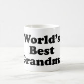 Die beste Großmutter der Welt Kaffeetasse (Mittel)