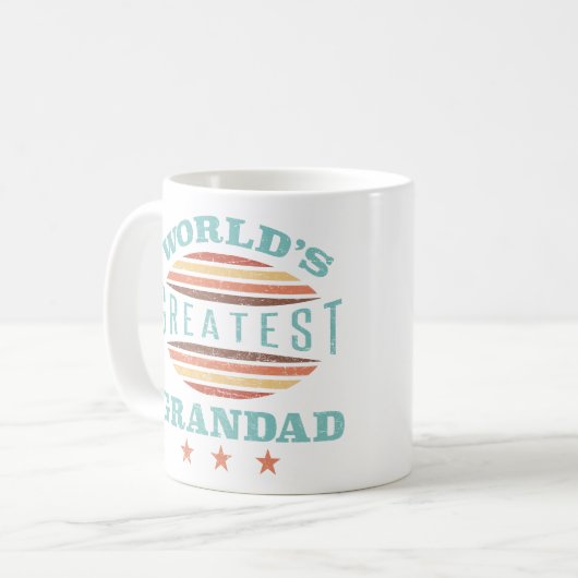 Die Beste Großmutter der Welt Kaffeetasse (Vorderseite Links)