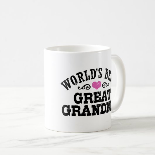 Die beste Großmutter der Welt Kaffeetasse (VorderseiteRechts)