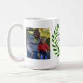 Die beste Großmutter der Welt mit zwei Fotos Kaffeetasse (Links)