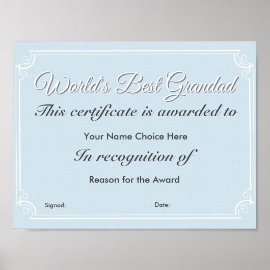 Die beste Großmutter der Welt Poster (Vorne)