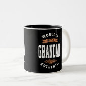 Die beste Großmutter der Welt Zweifarbige Tasse (VorderseiteRechts)