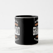 Die beste Großmutter der Welt Zweifarbige Tasse (Mittel)