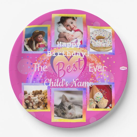 Die beste HAMbWG-Foto-Platte aller Zeiten Pappteller (Vorderseite)