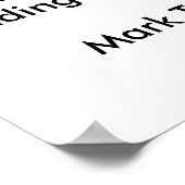 "Die beste Heilung für das Christentum Poster (Ecke)