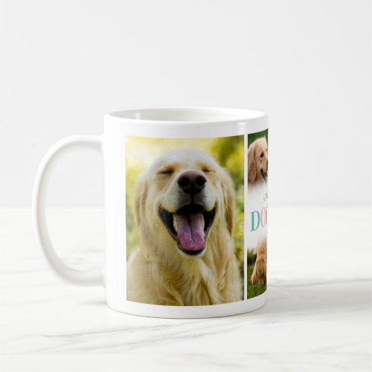 Die beste Hunde-Mama der Welt Kaffeetasse (Links)