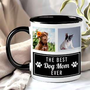 Die beste Hundemutter überhaupt Schwarzes Haustier Tasse