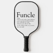 Die beste je funktionierende Uncle Modern Definiti Pickleball Schläger (Rückseite)