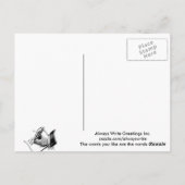 Die beste Jesus-Liebe Postkarte (Rückseite)