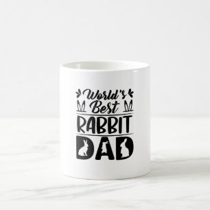 Die beste Kaninchen-Vater-Tochter-Mama-lustig Kaffeetasse
