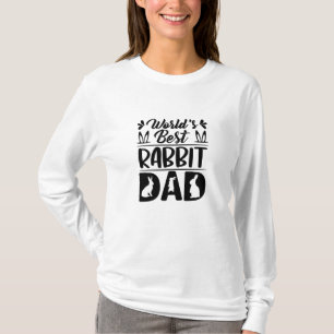 Die beste Kaninchen-Vater-Tochter-Mama-lustig T-Shirt