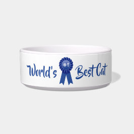 Die beste Katze der Welt, #1 Blue Ribbon Pet Bowl Napf