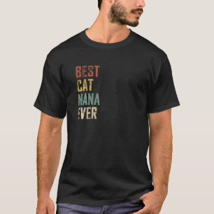 Die beste Katze für Frauen je Vintager Muttertag T-Shirt