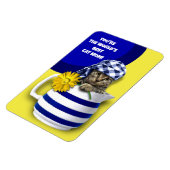 Die beste Katze-Mama der Welt. Niedlicher Mutterta Magnet (Linke Seite)