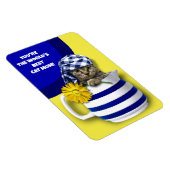 Die beste Katze-Mama der Welt. Niedlicher Mutterta Magnet (Rechte Seite)