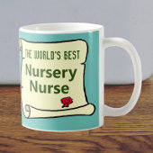 Die beste Krankenschwester der Welt für Kinderzimm Kaffeetasse