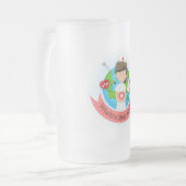 Die beste Krankenschwester der Welt Mattglas Bierglas (Vorderseite Links)