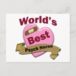 Die beste Krankenschwester der Welt Postkarte