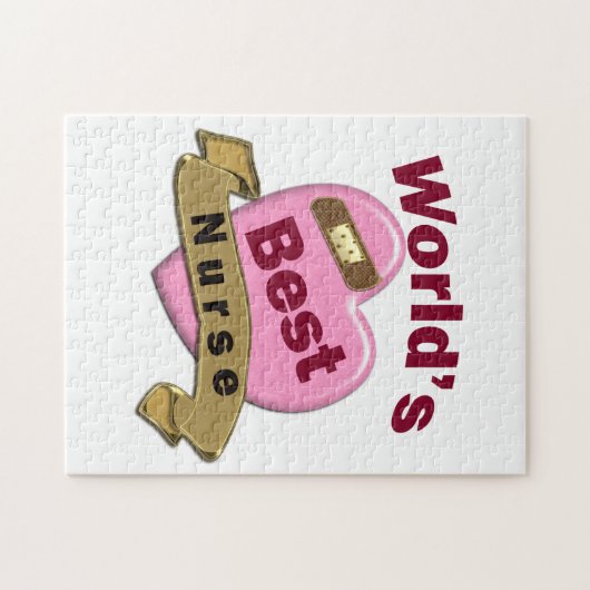 Die beste Krankenschwester der Welt Puzzle (Horizontal)