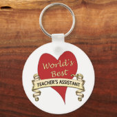 Die beste Lehrerin der Welt Schlüsselanhänger (Vorderseite)