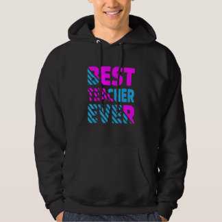 Die beste Lehrerin je Lehrerin Hoodie