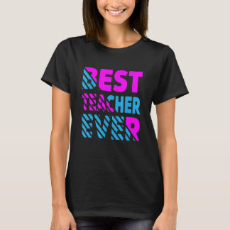 Die beste Lehrerin je Lehrerin T-Shirt