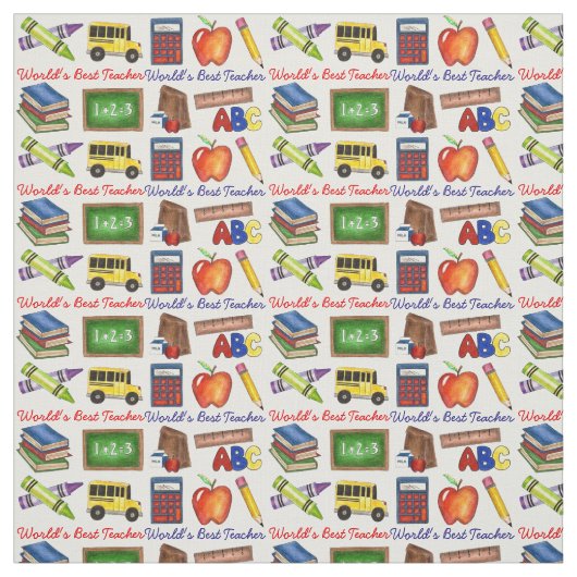 Die beste Lehrerschule der Welt liefert Apple-Bus Stoff (Muster)