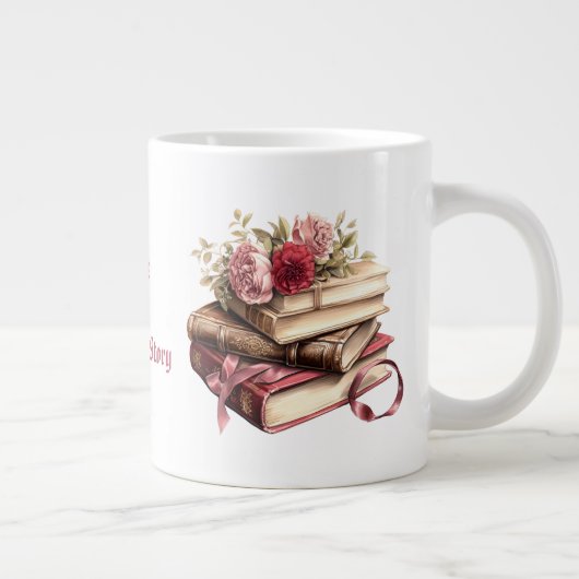 Die Beste Liebe Story Valentine's Day Coffee Tasse (Rechts)