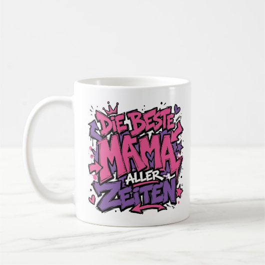 die beste mama aller zeiten 10 kaffeetasse (Links)
