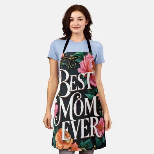 Die beste Mama aller Zeiten - die perfekte Schürze (Getragen)