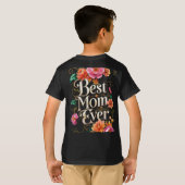 Die beste Mama aller Zeiten - die perfekte T-Shirt (Schwarz voll)