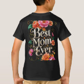 Die beste Mama aller Zeiten - die perfekte T-Shirt (Rückseite)