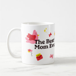 Die beste Mama aller Zeiten - farbenfrohe Tasse de