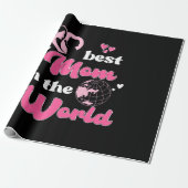 Die beste Mama am WeltMuttertag Geschenkpapier (Ungerollt)
