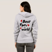 Die beste Mama am WeltMuttertag Hoodie (Schwarz voll)