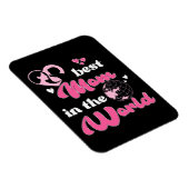 Die beste Mama am WeltMuttertag Magnet (Rechte Seite)