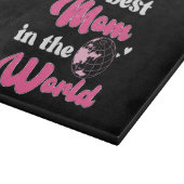 Die beste Mama am WeltMuttertag Schneidebrett (Ecke)