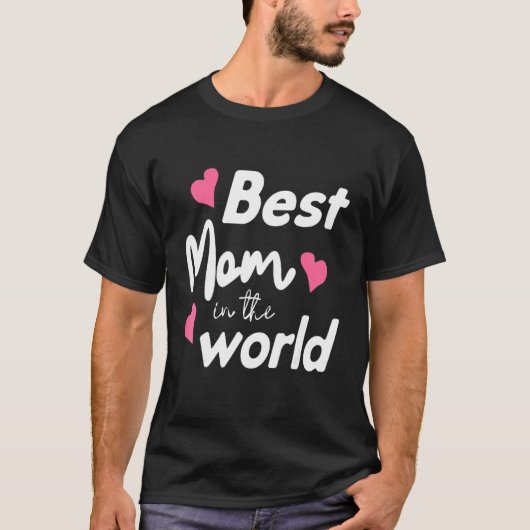 Die beste Mama am WeltMuttertag T-Shirt (Vorderseite)