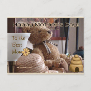 Die beste Mama Blue Beach Song™ Postkarte