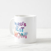 Die beste Mama-Coffee-Tasse der Welt Kaffeetasse (Vorderseite Links)