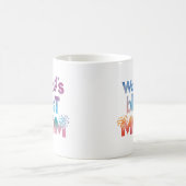 Die beste Mama-Coffee-Tasse der Welt Kaffeetasse (Mittel)