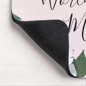 Die beste Mama der hübschen Blumenwelt Mousepad (Ecke)
