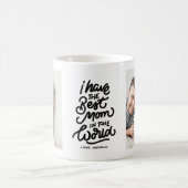 Die beste Mama der Tasse der Fotocollage der Welt (Mittel)