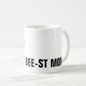 Die beste Mama der Welt (Biene) Kaffeetasse (VorderseiteRechts)