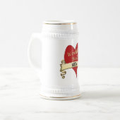 Die beste Mama der Welt Bierglas (Vorderseite Links)