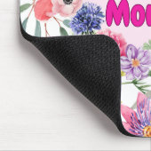 Die beste Mama der Welt - Blumenmousepad, um sie z Mousepad (Ecke)
