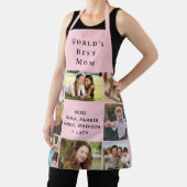 Die beste Mama der Welt - Collage Pink Schürze (InSitu)