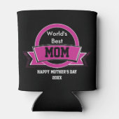 Die beste Mama der Welt Dosenkühler (Rückseite)