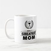 Die Beste MAMA der Welt Familiengeschenk Kaffeetasse (Links)
