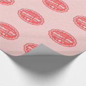 Die beste Mama der Welt Geschenkpapier (Ecke)